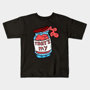 that's my jam. music pun. Kids T-Shirt